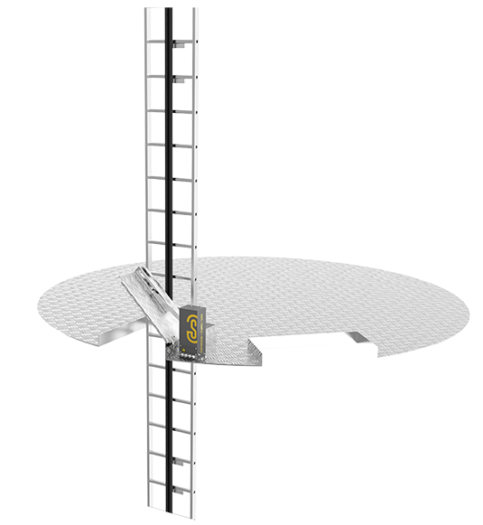 Auto Hatch Opener for Wind Turbine Towers 3S Lift